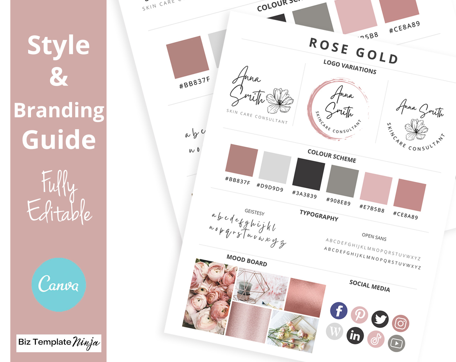 Style Guide rose gold